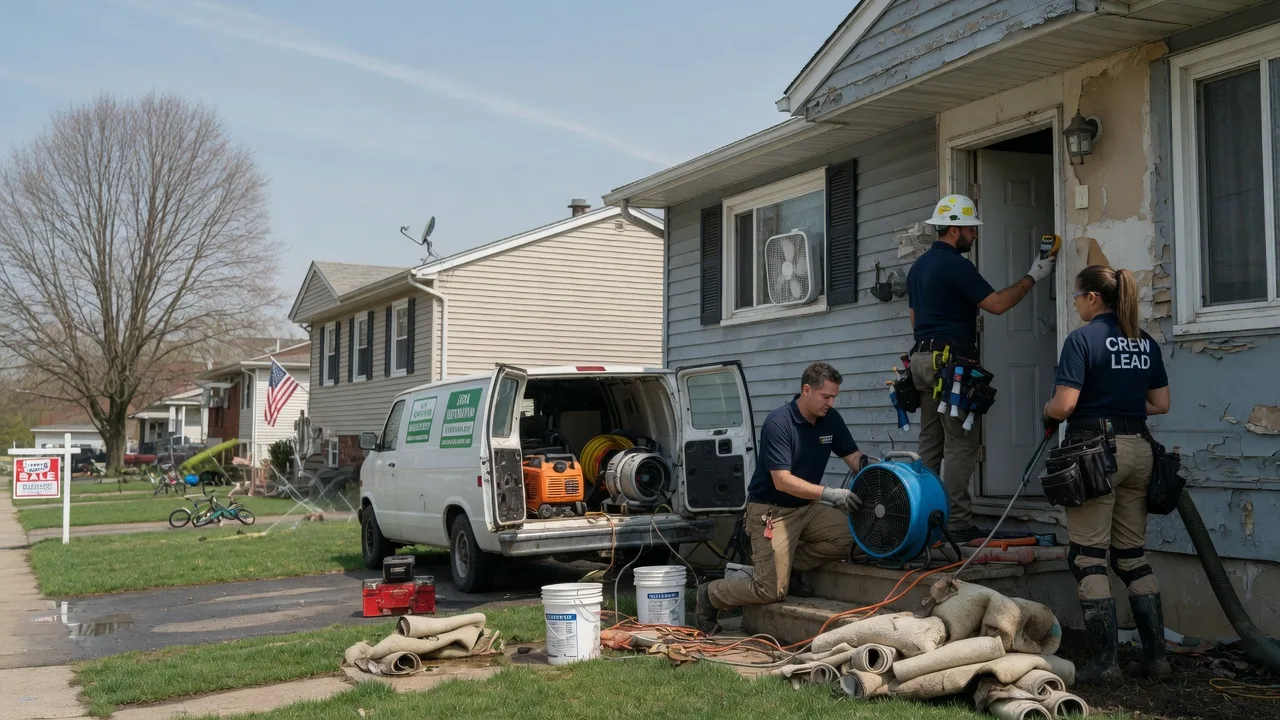 Flood Cleanup in Valier, PA near me
